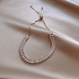 Zircon Bracelet Womens Elegant Ins Girlfriend Bracelet