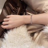Zircon Bracelet Womens Elegant Ins Girlfriend Bracelet