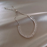 Zircon Bracelet Womens Elegant Ins Girlfriend Bracelet