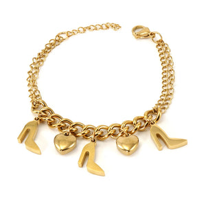 Stainless Steel Love Bracelet European Style Lucky 8 Hand Jewelry