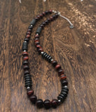 Natural Stone Beads Gallstone Necklace Men Women Short Chain