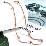 Women's Beads Necklace Jewelry Collar Long & Short Chain for Holiday
