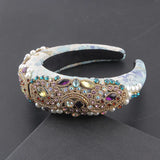 Rhinestone Pearl Headband for Ladies Party Hair Accessories