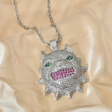 Hip-Hop Little Monster Sweater Chain Pendant