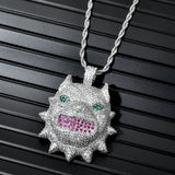 Hip-Hop Little Monster Sweater Chain Pendant