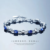 Sapphire Treasure Bracelet - Women's Jewelry