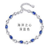Sapphire Treasure Bracelet - Women's Jewelry