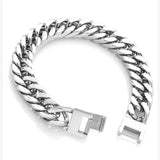 Thick Cuban Chain Bracelets for Men and Women