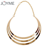 Women Layered Open Torques Necklace Maxi Choker Chunky Necklaces