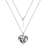 Women's Retro Skull Halloween Hollow Necklace Pendant