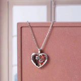 Women's Retro Skull Halloween Hollow Necklace Pendant