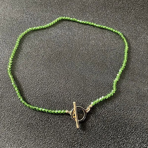 Green Necklace Female Clavicle Chain Short Temperament Necklace