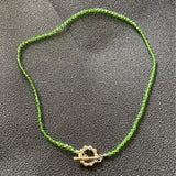 Green Necklace Female Clavicle Chain Short Temperament Necklace