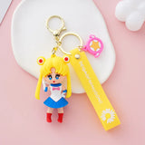 Cute Girl Doll Bag Pendant Car Key Chain