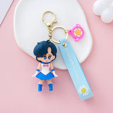 Cute Girl Doll Bag Pendant Car Key Chain