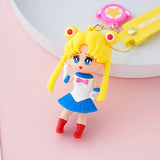 Cute Girl Doll Bag Pendant Car Key Chain