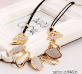 Chain Charm Pearl Beads Necklace Wedding Accessaries Women Jewelry