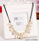 Chain Charm Pearl Beads Necklace Wedding Accessaries Women Jewelry
