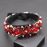 Baroque Crystal Small Particles Headband Reception Rhinestone Headband