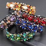 Baroque Crystal Small Particles Headband Reception Rhinestone Headband