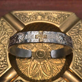 Men's Tribal Totem Silver Bracelet - Unique Gift for Boyfriend