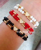 Heart Charm Bracelet Women Jewelry