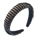 Beaded Hair Hoop Wide-Brimmed Headband