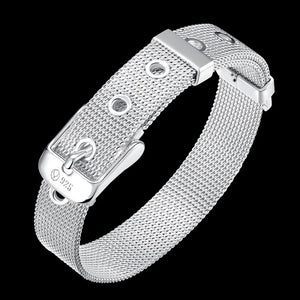 N925 Sterling Silver Bracelet - High-Grade Men's Jewelry