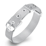 N925 Sterling Silver Bracelet - High-Grade Men's Jewelry