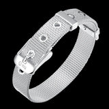 N925 Sterling Silver Bracelet - High-Grade Men's Jewelry
