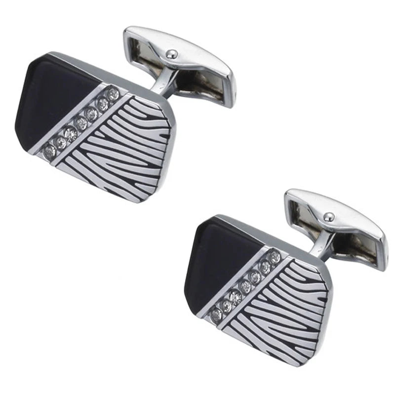 Leopard Cufflinks for French Shirt Cuffs