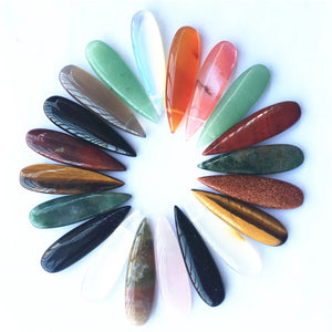 Natural Stone DIY Accessories Necklace Pendant Earring Jewelry Making