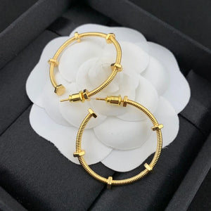 Hot Threaded Ear Ring Rock Men & Women
