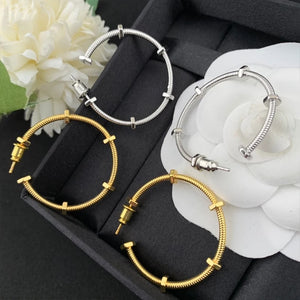 Hot Threaded Ear Ring Rock Men & Women