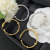 Hot Threaded Ear Ring Rock Men & Women