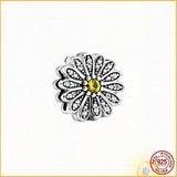 925 Sterling Silver Pav ? Heart Clip Charm for Reflexions Bracelet