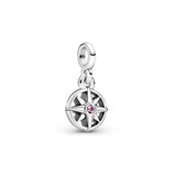 Crystal Fruit Plant Pan Beads Charms Silver 925 Bracelet for Women DIY Jewelry