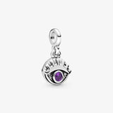 Crystal Fruit Plant Charm Bracelet 925 Silver for Women