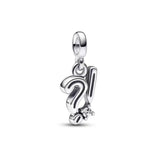 Crystal Fruit Plant Pan Beads Charms Silver 925 Bracelet for Women DIY Jewelry