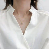 Women's Yellow Star Moon Planet Pendant Necklace XL175