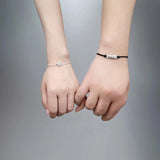 Couple Silver Princess Knight Crown Bracelet Jewelry