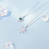 Women's Silver Star Pendant Necklace XL868