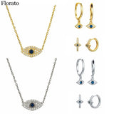 925 Silver Devil's Eye Set for Women
