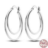 925 Silver Rose Sun Moon Star Earrings Women Gift