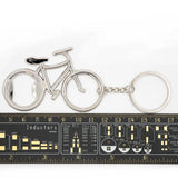 Bicycle Key Chain and Bottle Opener, Zinc Alloy Material