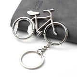 Bicycle Key Chain and Bottle Opener, Zinc Alloy Material