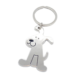 Cartoon Puppy Key Chain, High Quality Dog Ring Keychain