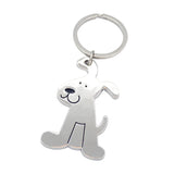 Cartoon Puppy Key Chain, High Quality Dog Ring Keychain