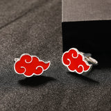Red Cloud Cufflinks Men's Metal Cuff Links Gemelos