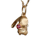 Rabbit Jewelry Set Matte Ancient Craft for Women